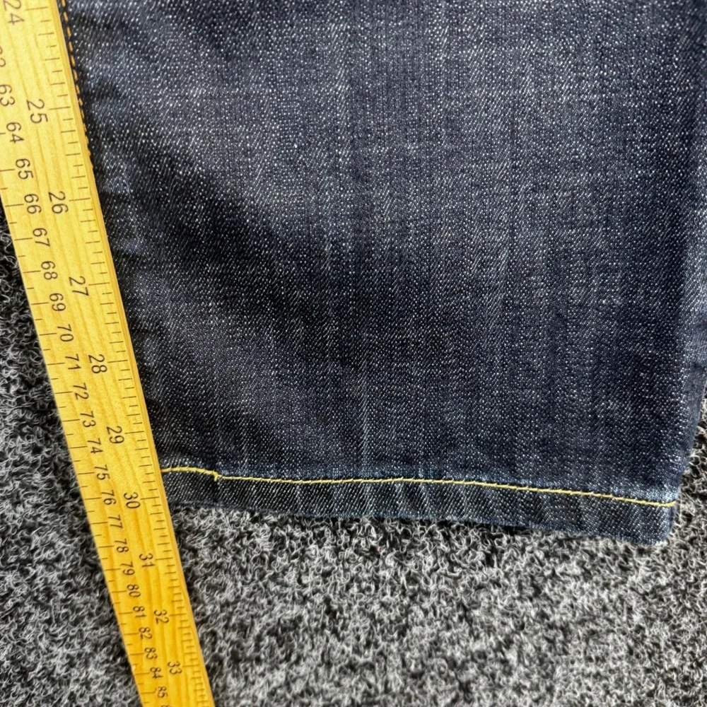 Lucky Brand 329 Classic Straight Jeans Mens 30x30 Dark Wash Stretch Denim Blue